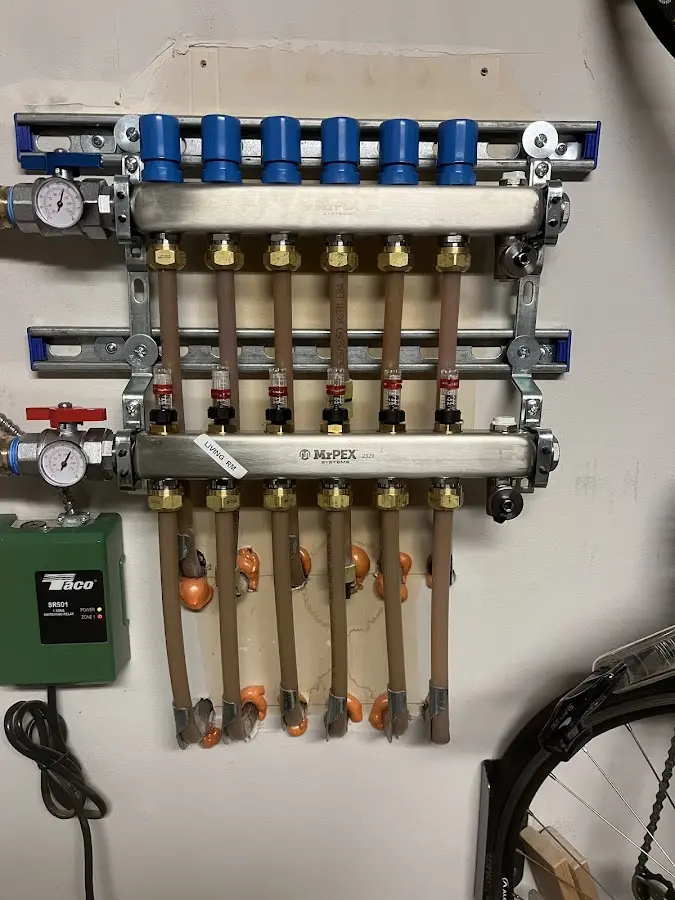 Plumber performing Leak Detection at a residential property in Ashford